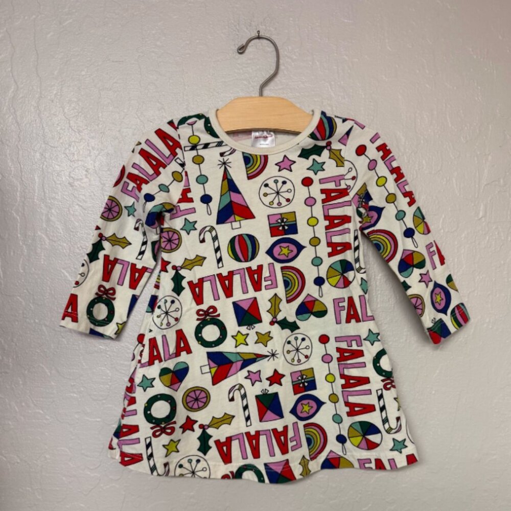 $23 ADD ON hanna‎ andersson holiday christmas dress 2T Zara Mini Boden Baby Gap
